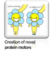 Creation of novel protein motors