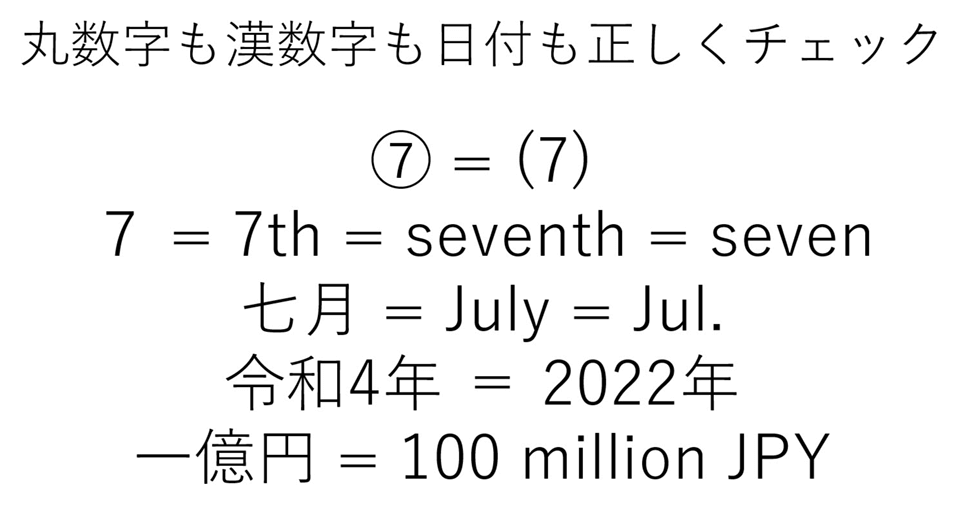 GreenT 数字チェック