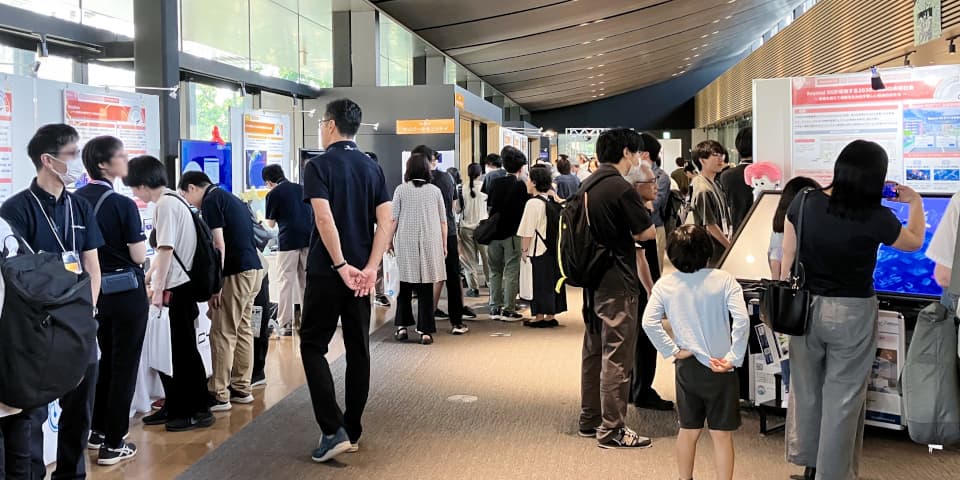 2025年技術展示の様子