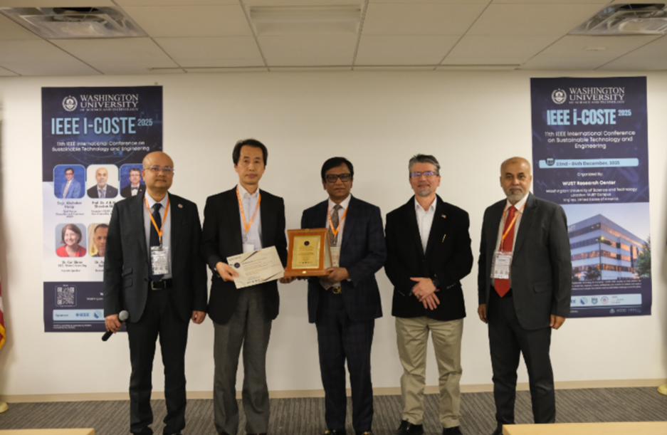 画像：IEEE i-COSTE2025表彰式
